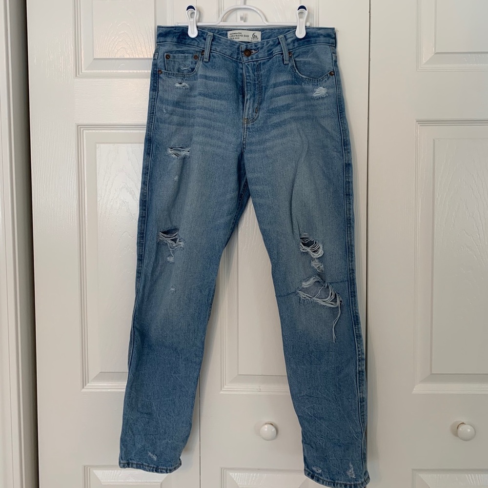 Abercrombie & Fitch girlfriend Jean high-rise